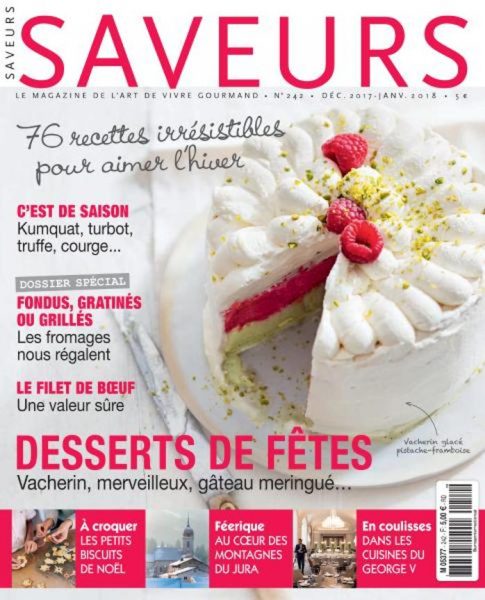 Saveurs France — Décembre 2017 — Janvier 2018