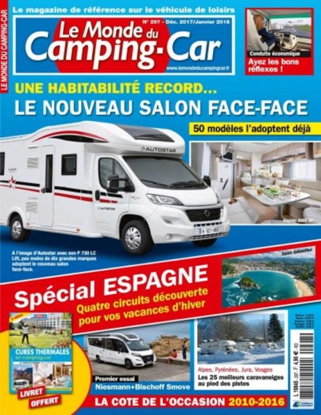 Le Monde Du Camping-Car — Décembre 2017-Janvier 2018