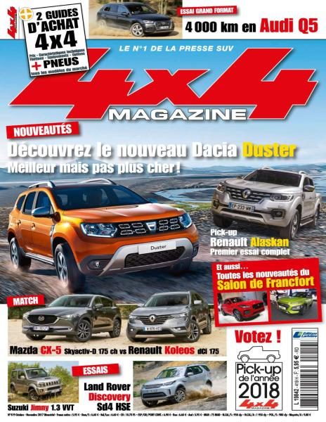 4×4 Magazine France — Octobre-Novembre 2017