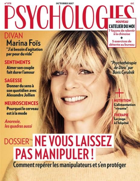 Psychologies France — Octobre 2017