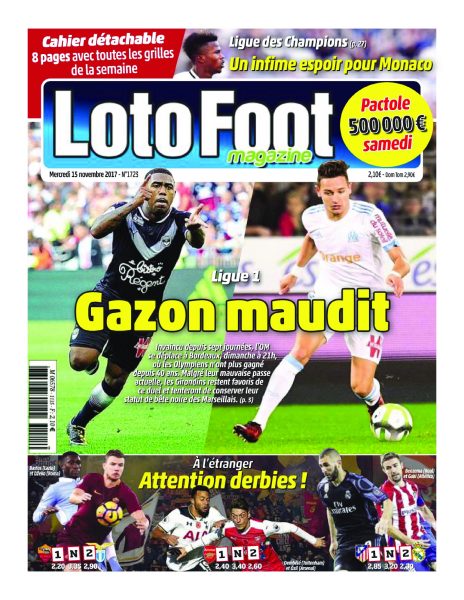Loto Foot Magazine — 15 Novembre 2017