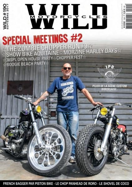 Wild Motorcycles N.190 — Septembre 2017