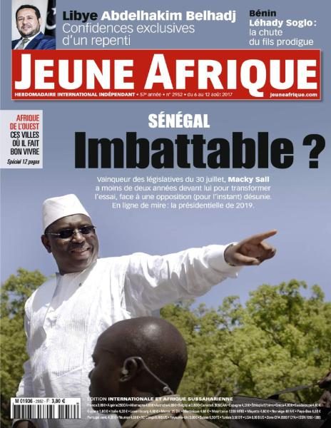 Jeune Afrique – 6 Au 12 Août 2017