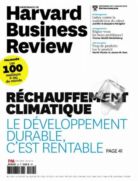 Harvard Business Review France — Décembre 2017 — Janvier 2018