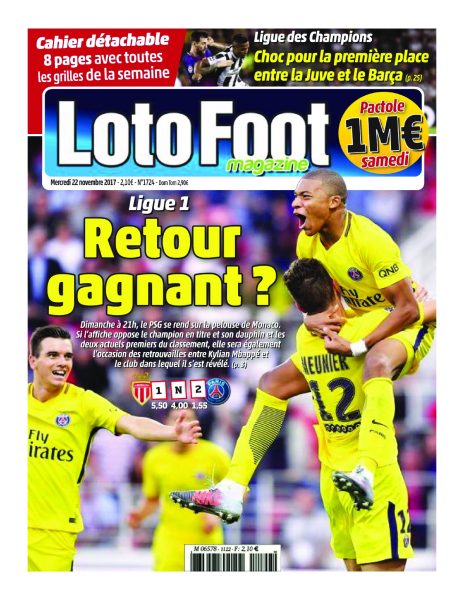 Loto Foot Magazine — 22 Novembre 2017