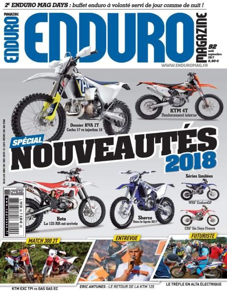 Enduro Magazine — Août-Septembre 2017
