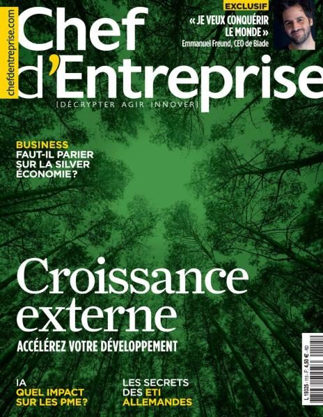 Chef D’Entreprise Magazine — Septembre 2017