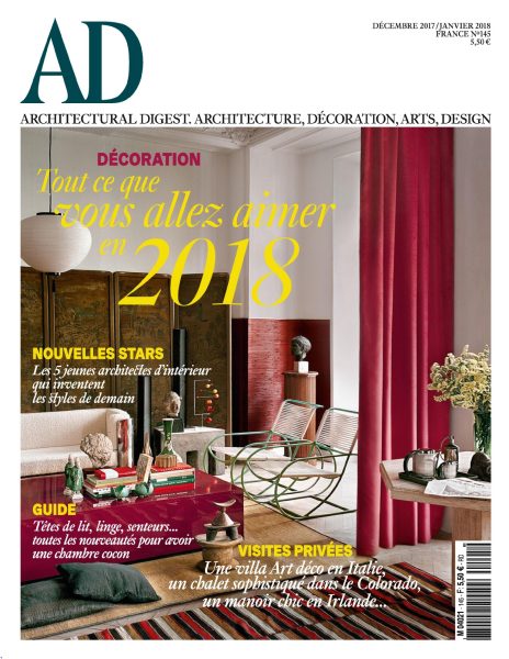 AD Architectural Digest France — Décembre 2017