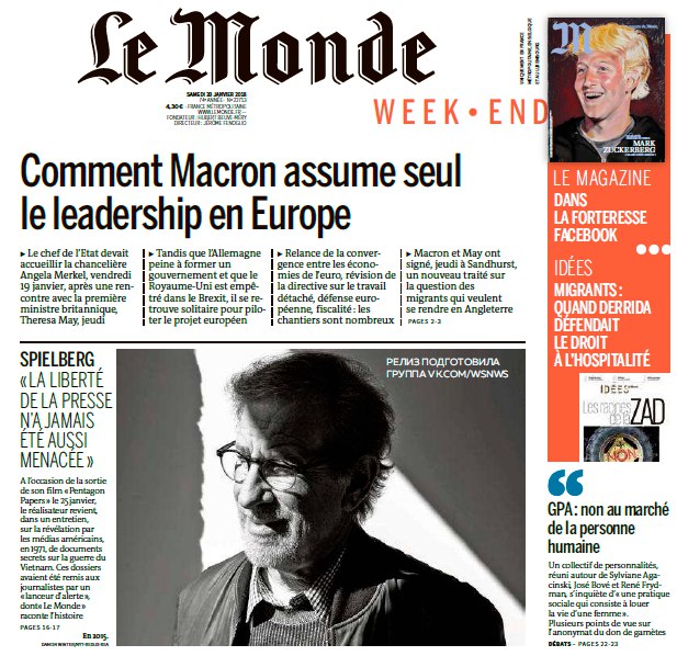 Le Monde – 20.01.2018