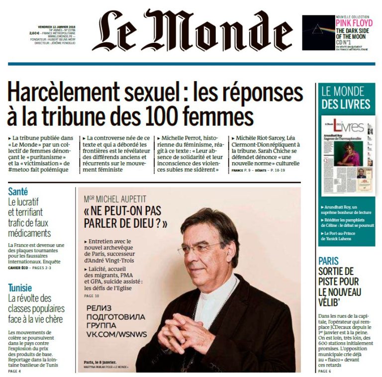 Le Monde – 12.01.2018