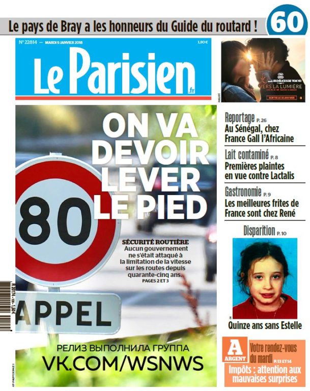 Le Parisien – 09.01.2018