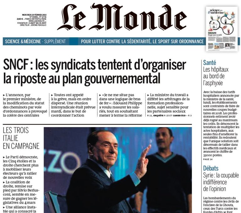 Le Monde – 28.02.2018