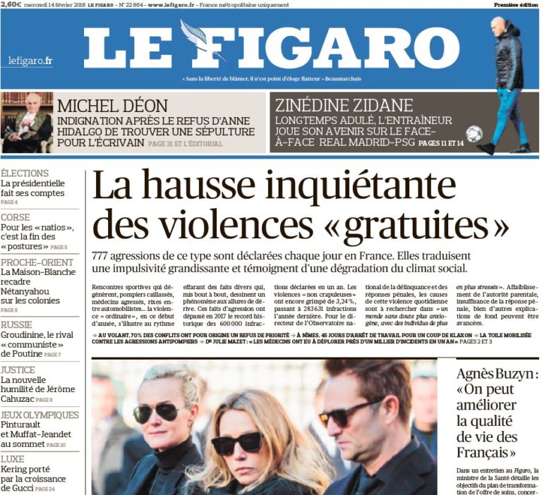 Le Figaro – 14.02.2018