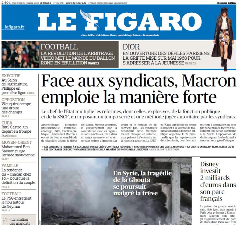 Le Figaro – 28.02.2018