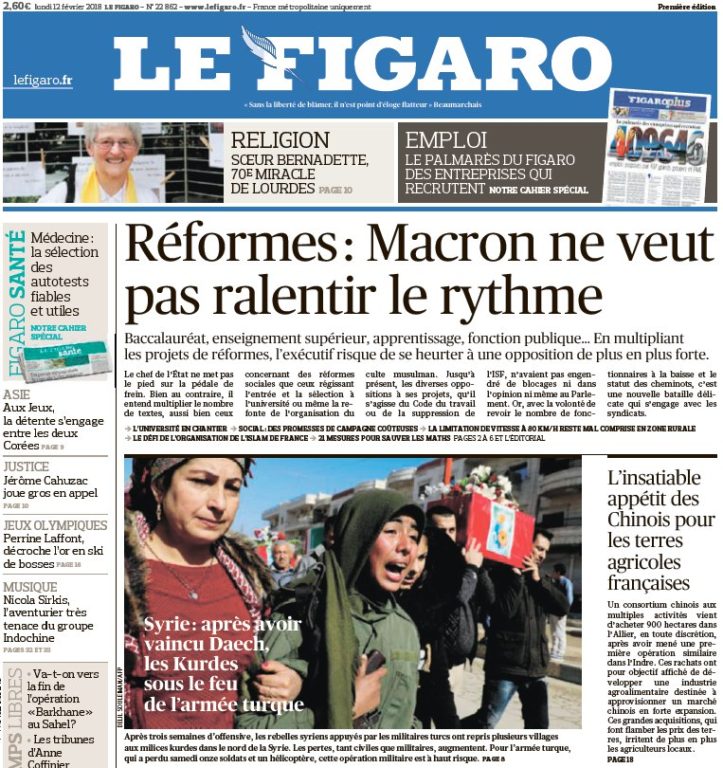 Le Figaro – 12.02.2018