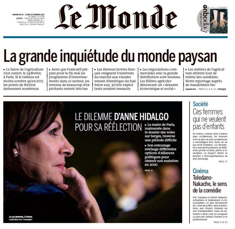 Le Monde – 25.02.2018