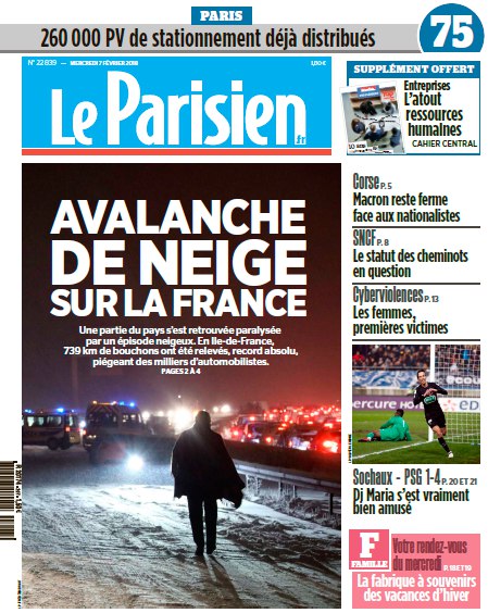 Le Parisien – 07.02.2018