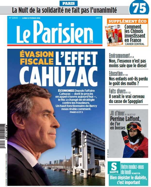 Le Parisien – 12.02.2018