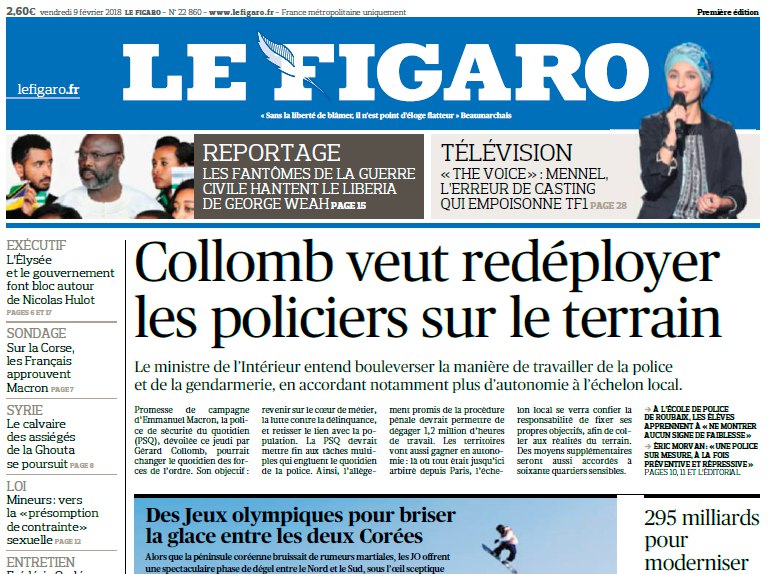 Le Figaro – 09.02.2018