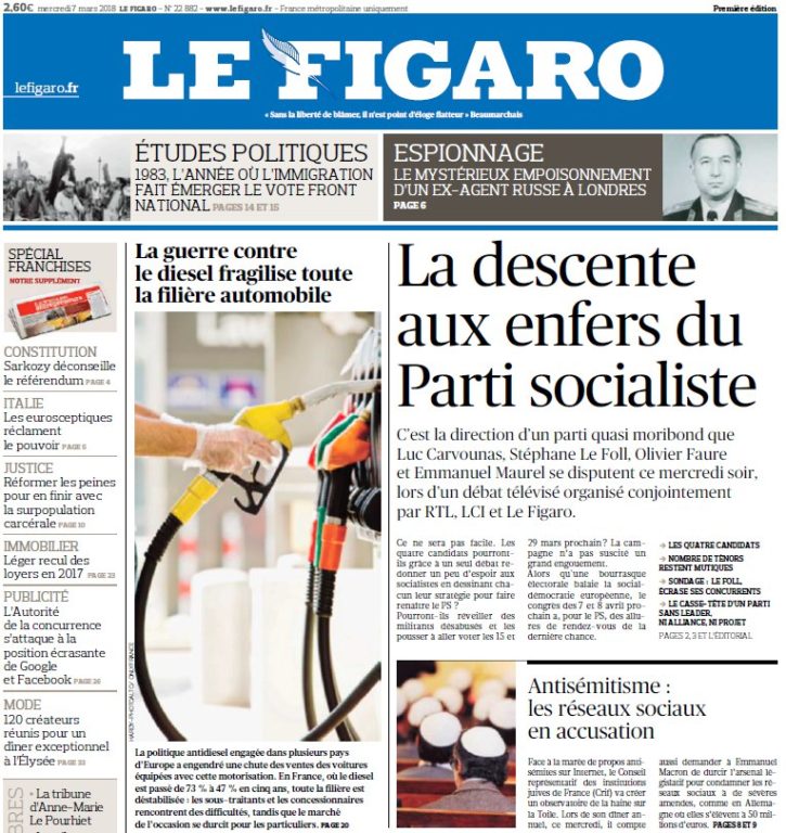 Le Figaro – 07.03.2018