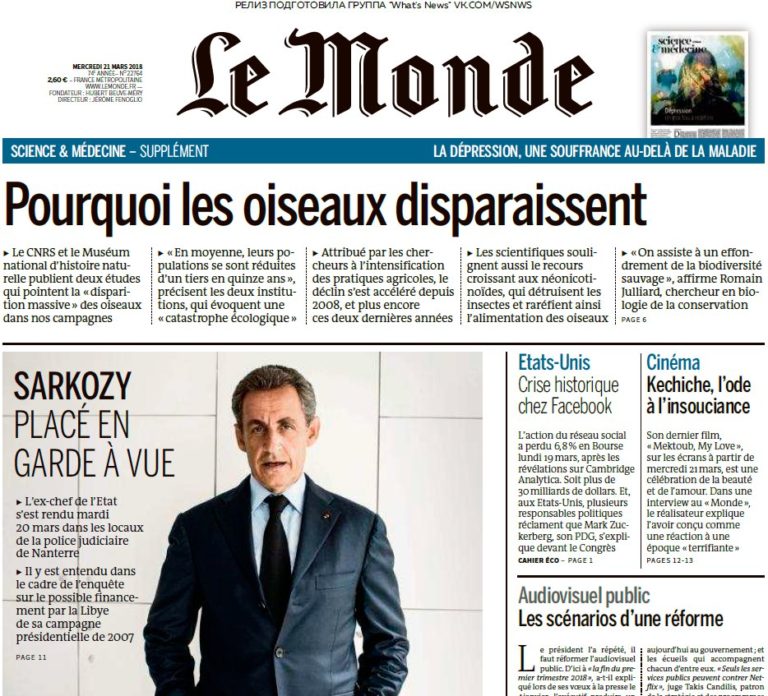 Le Monde – 21.03.2018
