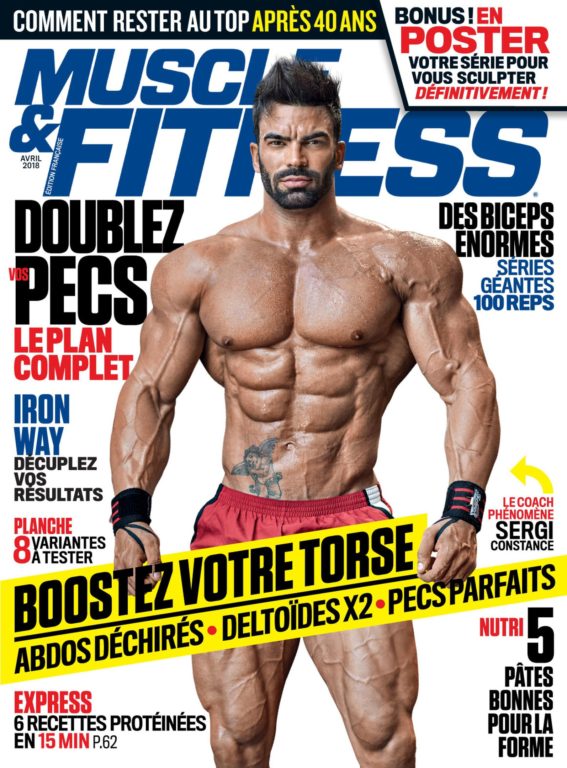 Muscle &amp; Fitness France – Avril 2018