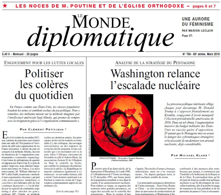 Le Monde Diplomatique – 03.2018