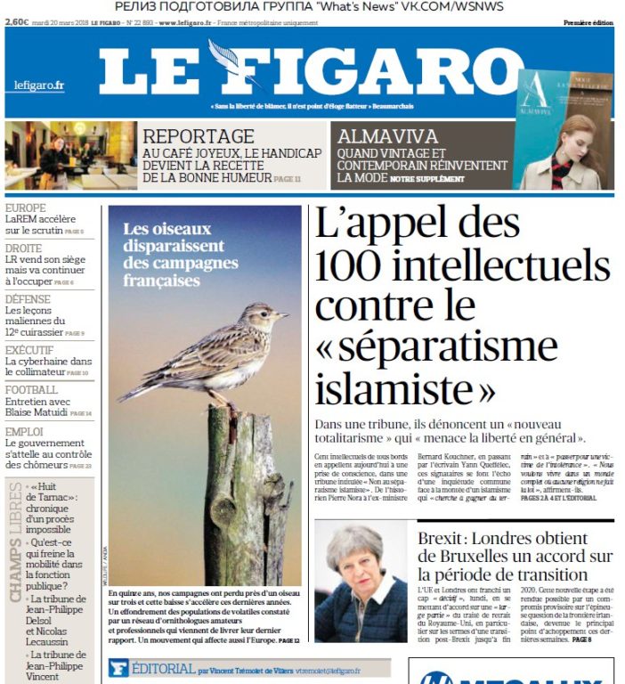 Le Figaro – 20.03.2018