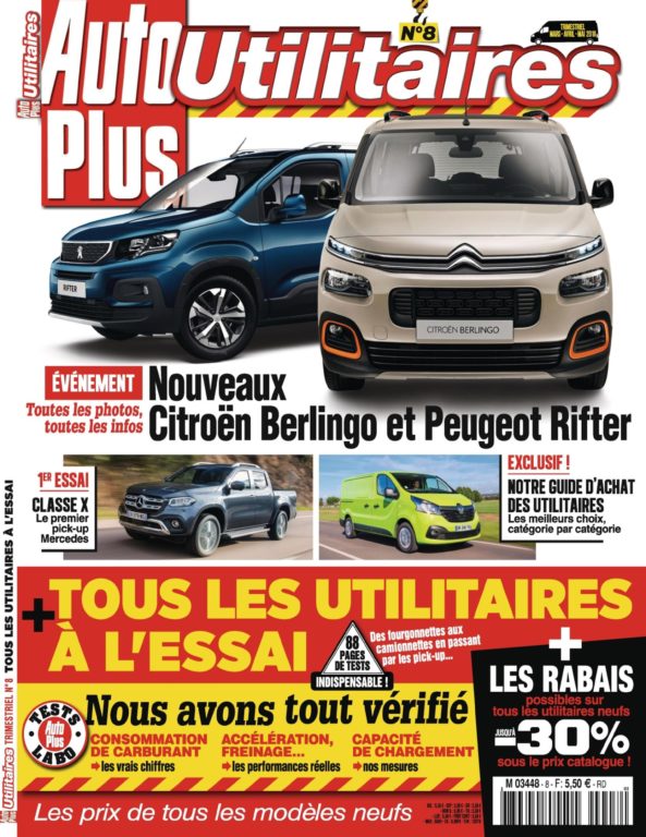 Auto Plus Hors-Série Utilitaires – Mars 2018