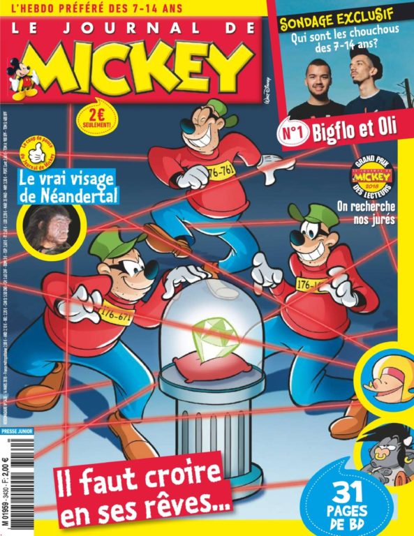 Le Journal De Mickey – 14 Mars 2018