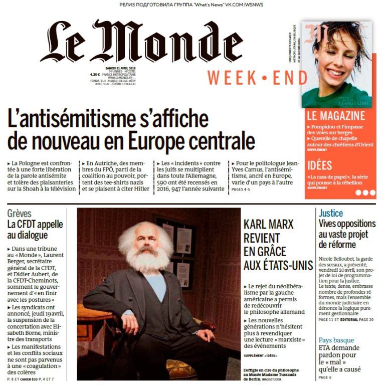 Le Monde – 21.04.2018