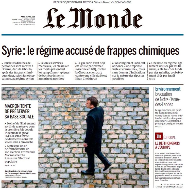 Le Monde – 10.04.2018