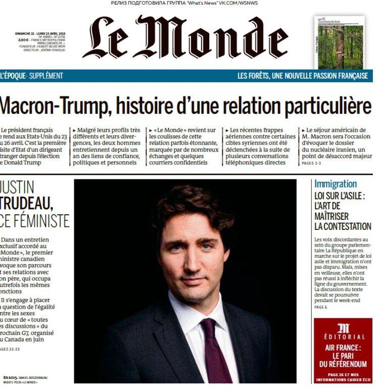 Le Monde – 22.04.2018
