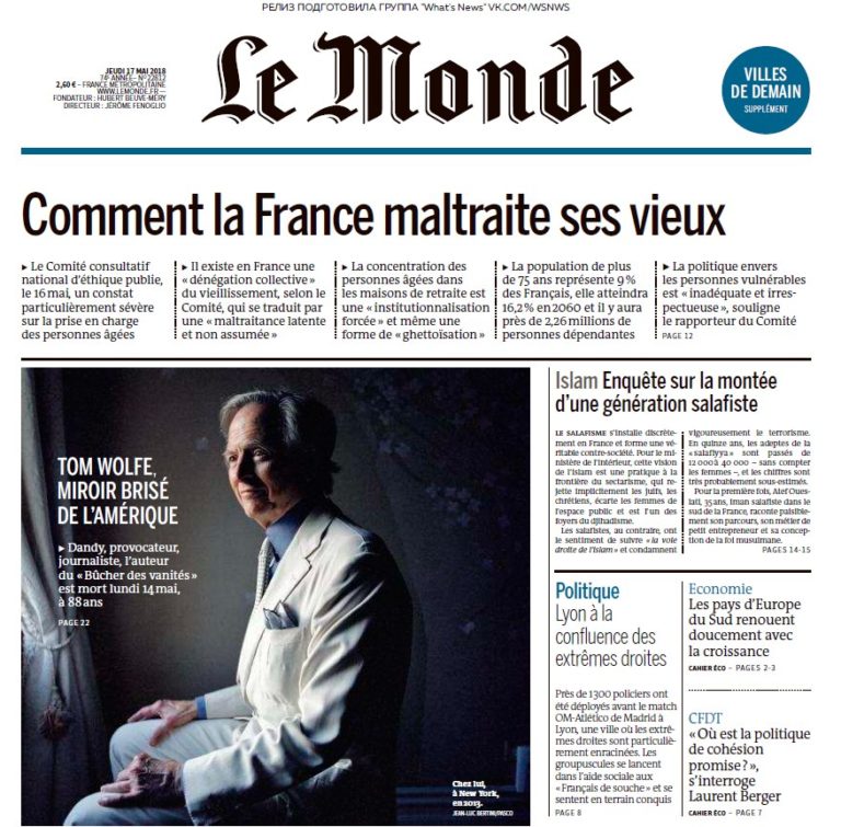 Le Monde – 17.05.2018