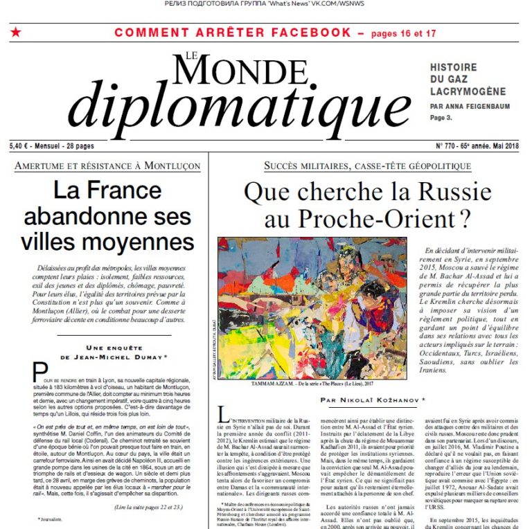Le Monde Diplomatique – 05.2018