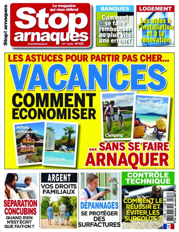Stop Arnaques – Mai-juin 2018