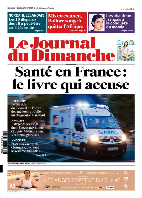 Le Journal Du Dimanche – 29 Avril 2018