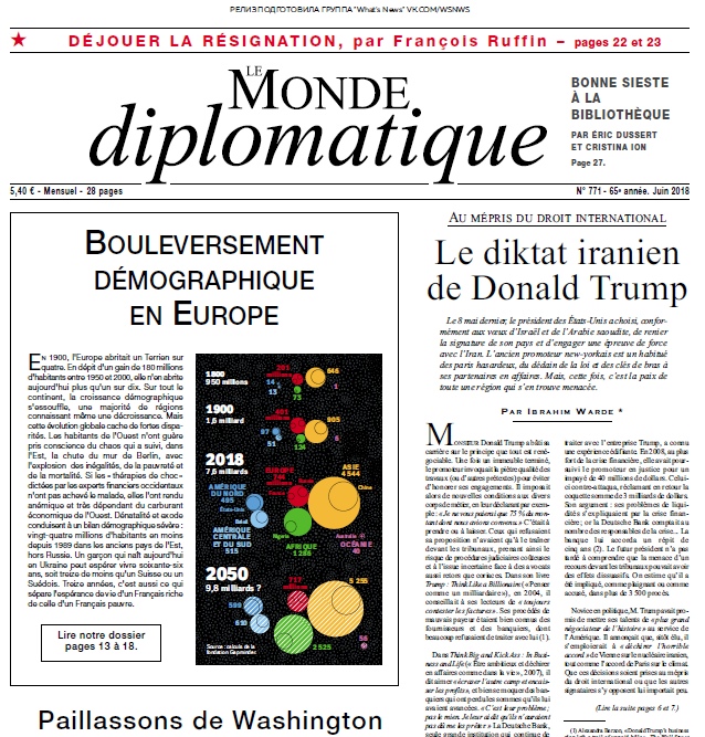 Le Monde Diplomatique – 06.2018