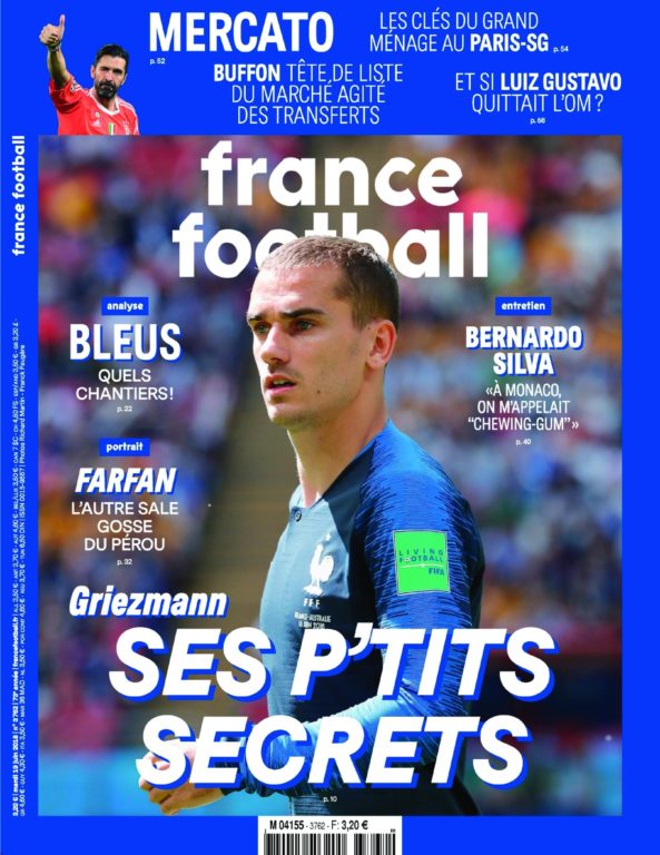 France Football – 19 Juin 2018