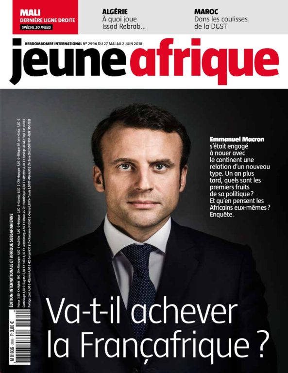 Jeune Afrique – 02 Juin 2018