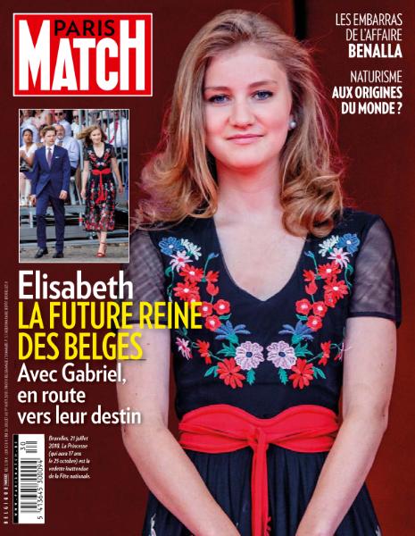 Paris Match Belgique – 26 Juillet 2018
