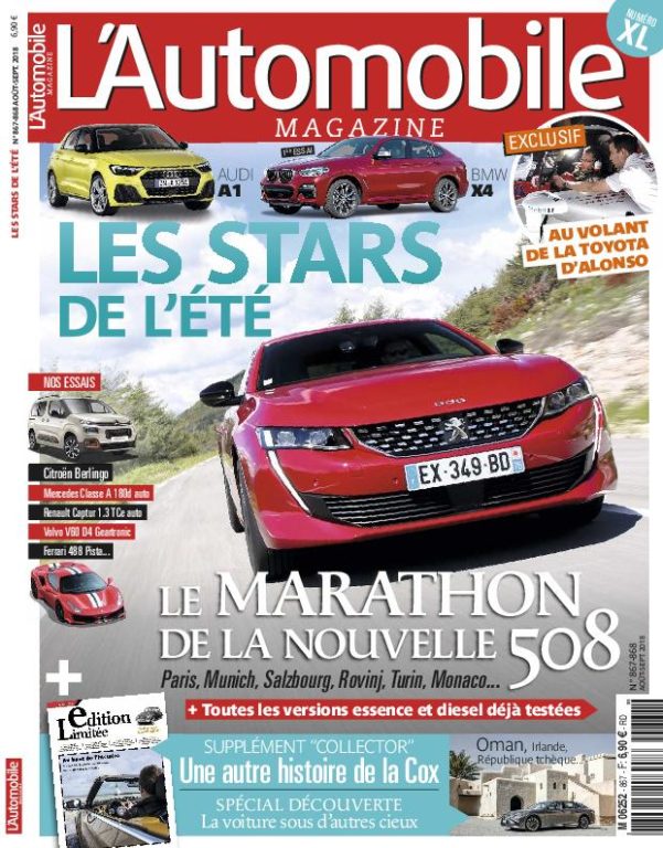 L’Automobile Magazine – Août 2018