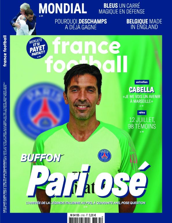 France Football – 10 Juillet 2018