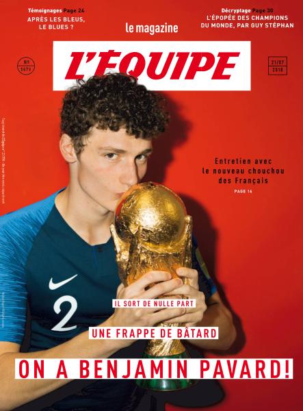 L’Equipe Magazine – 21 Juillet 2018