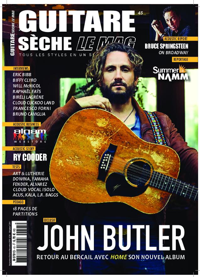 Guitare Sèche, Le Mag – Août 2018
