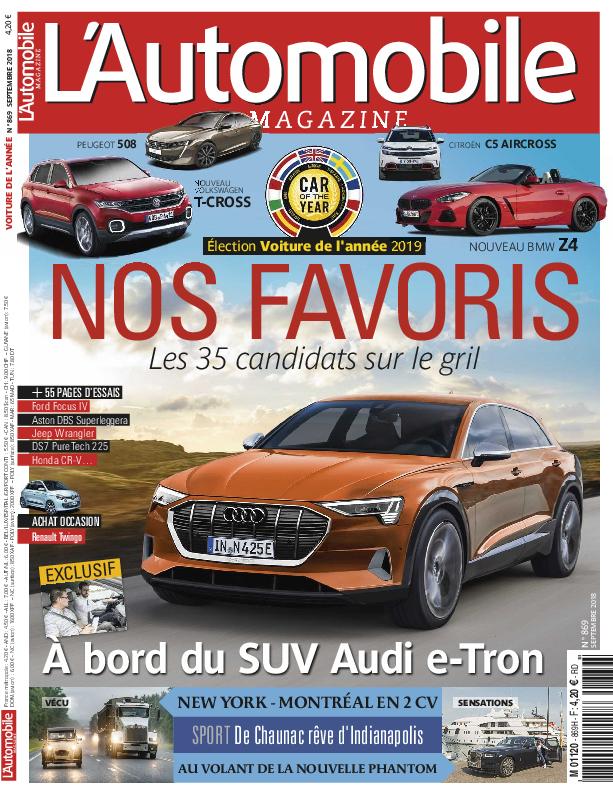 L’Automobile Magazine – Septembre 2018
