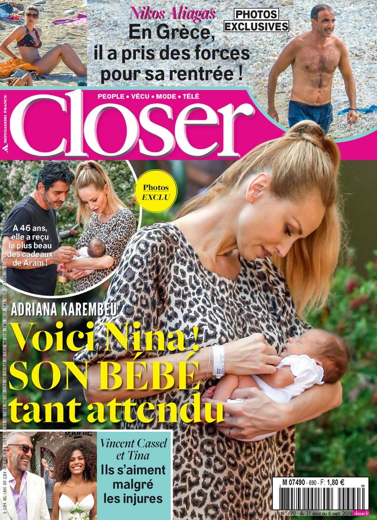 Closer France – 31 Août 2018
