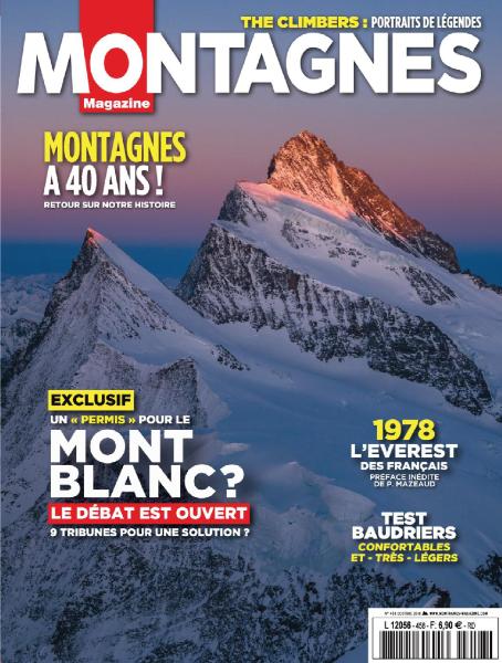 Montagnes Magazine – Octobre 2018