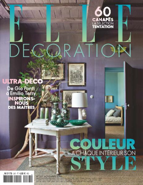Elle Decoration France – Novembre 2018