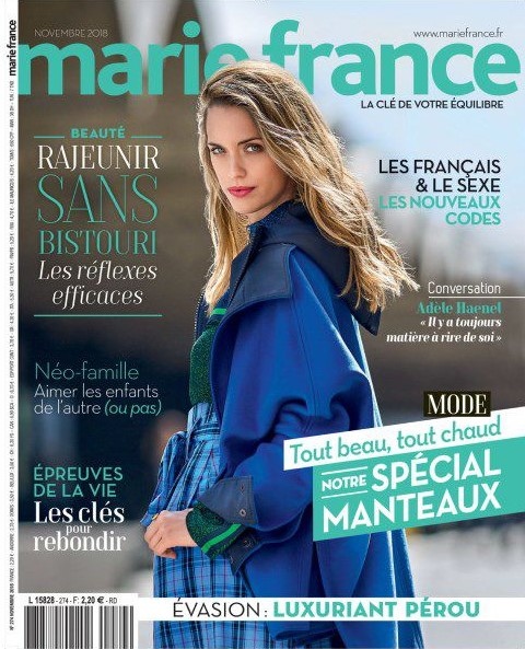 Marie France – Novembre 2018